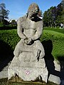 Skulptur 1930. Reformierte Kirche in Flawil