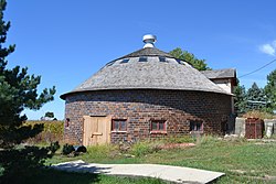 William Oakland Yuvarlak Ahır, 210th Street, Blairsburg, Iowa.JPG