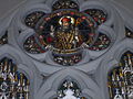 Window depicting St. Kieran, Seir Kieran Church, Bell Hill.jpg