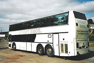 Sleeper bus Long-distance coach with passenger beds