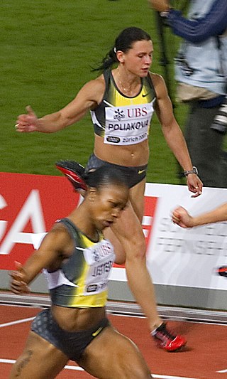 <span class="mw-page-title-main">Yevgeniya Polyakova</span> Russian sprinter (born 1983)