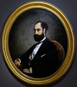 Portrait of Joaquim Ribera i Cirera by Romà Ribera i Cirera