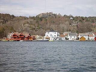 Åvik Village in Southern Norway, Norway