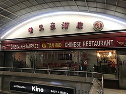 Čínská restaurace Xin Tian Hao, Pasáž Světozor, Praha