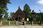 English: Church in Żłobek. Polski: Kościół we wsi Żłobek.