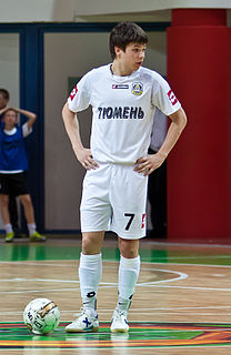 Ivan Milovanov Russian futsal player