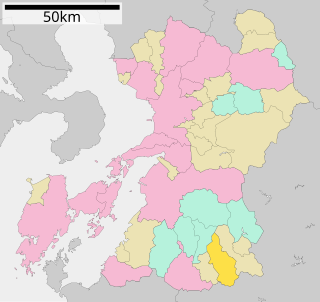 あさぎり町位置図