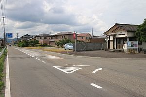 車站遺址附近（2016年8月2日）