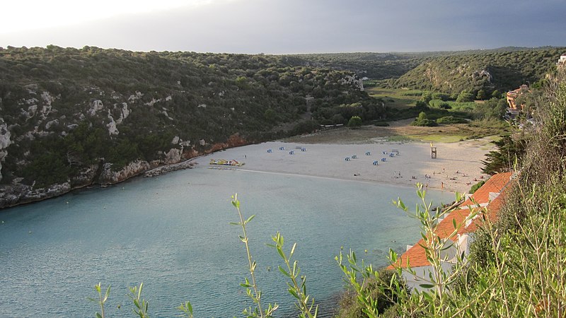 File:07730 Cala en Porter, Illes Balears, Spain - panoramio (5).jpg