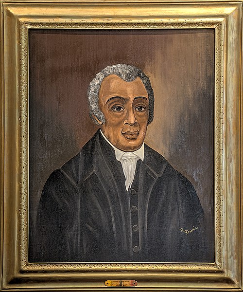 Painting of Allen on display at the World Methodist Museum, Lake Junaluska, NC