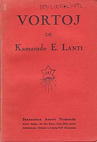 Vortoj de Kamarado E. Lanti