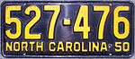 1950 Солтүстік Каролина нөмірі.jpeg