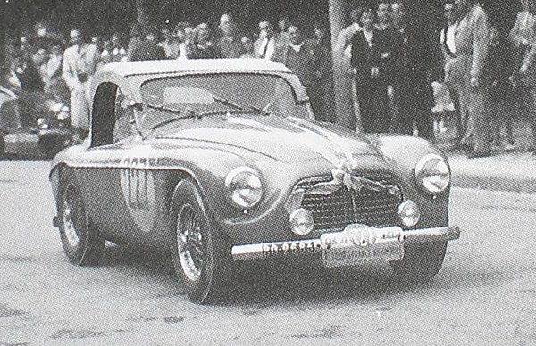Pierre "Pagnibon" Boncompagni, winner of the 1951 Tour in a Ferrari 212 Export