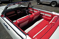 1962 Lincoln Continental convertible (Australian right-hand drive)