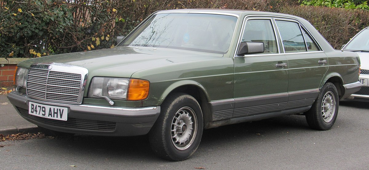 File:1985 Mercedes-Benz 280 SE 2.7.jpg - Wikimedia Commons