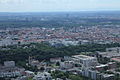 Blick vom Olympiaturm über München.