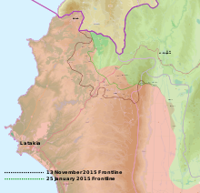 2015 Latakia Frontlines.svg