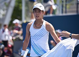 2017 US Open Tennis - Qualifying Rounds - Danielle Lao (USA) def. Jana Fett (CRO) (36895403265).jpg