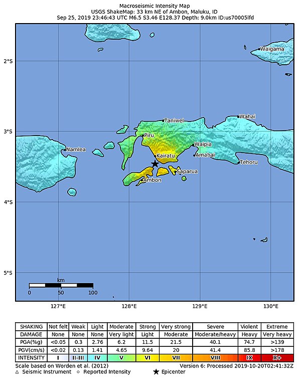 2019年安汶地震