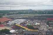 View of downtown Milwaukee from Wonderfair Wheel