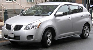 <span class="mw-page-title-main">Pontiac Vibe</span> General Motors 2000s compact car developed with Toyota