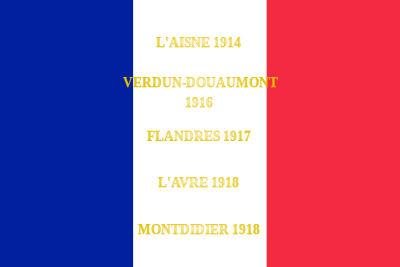 321ste Infanterie Regiment van Line-Flag.svg