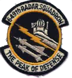 Emblem of the 649th Radar Squadron 649th Radar Squadron - Emblem.png
