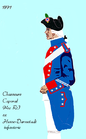 chasseur du 94e régiment d’infanterie de ligne de 1791 à 1794