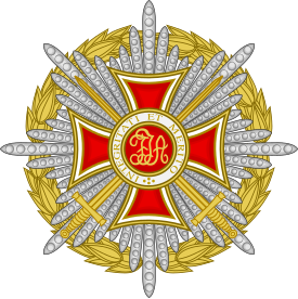 File:AUT Order of Leopold Grand Cross Star with war decoration and swords.svg