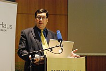 Adil Najam during a talk at Deutsche Welle Building in Bonn, Germany on January 21, 2010 Adil Najam in 2010.JPG