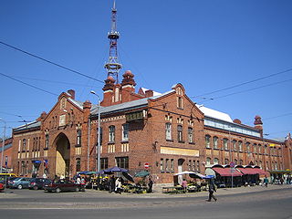Āgenskalns Neighbourhood of Riga in Latvia