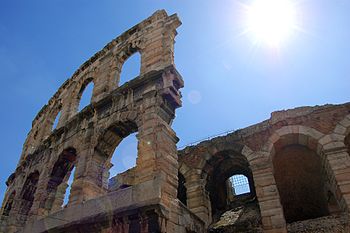 Arena von Verona, Detailansicht