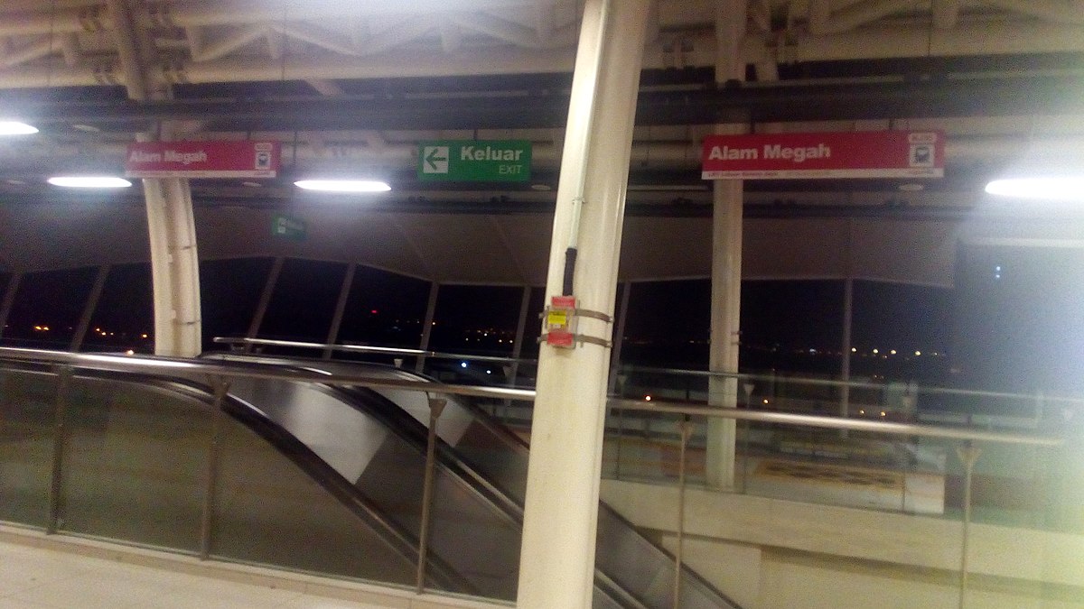 Alam Megah LRT station - Wikipedia