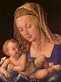 הקו כתוחם בציור מהמאה ה-16, "המדונה והילד" של אלברכט דירר