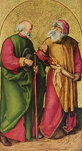 San Giuseppe e Gioacchino, 96×54 cm, Monaco