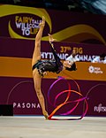 Alexandra Kiroi-Bogatyreva at Baku 2019 Rhythmic Gymnastics World Championship.jpg