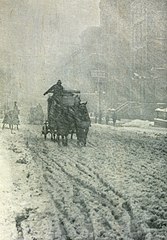 Alfred Stieglitz, Winter on Fifth Avenue, 1892.