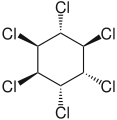 Alpha-hexachlorocyclohexane.svg