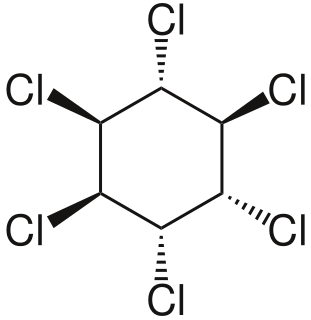 <i>alpha</i>-Hexachlorocyclohexane chemical compound