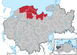 Amt Klützer Winkel - Carte