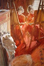 Thumbnail for File:Anders Zorn - Les Demoiselles Schwartz 2.jpg