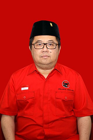 <span class="mw-page-title-main">Darmadi Durianto</span> Indonesian politician (born 1967)