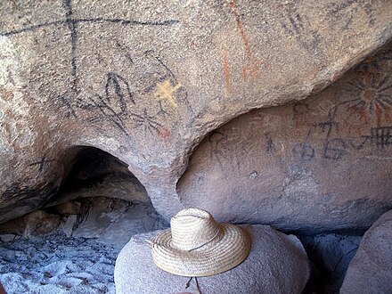 Pre-Columbian era rock art in the Indian Hill archeological area