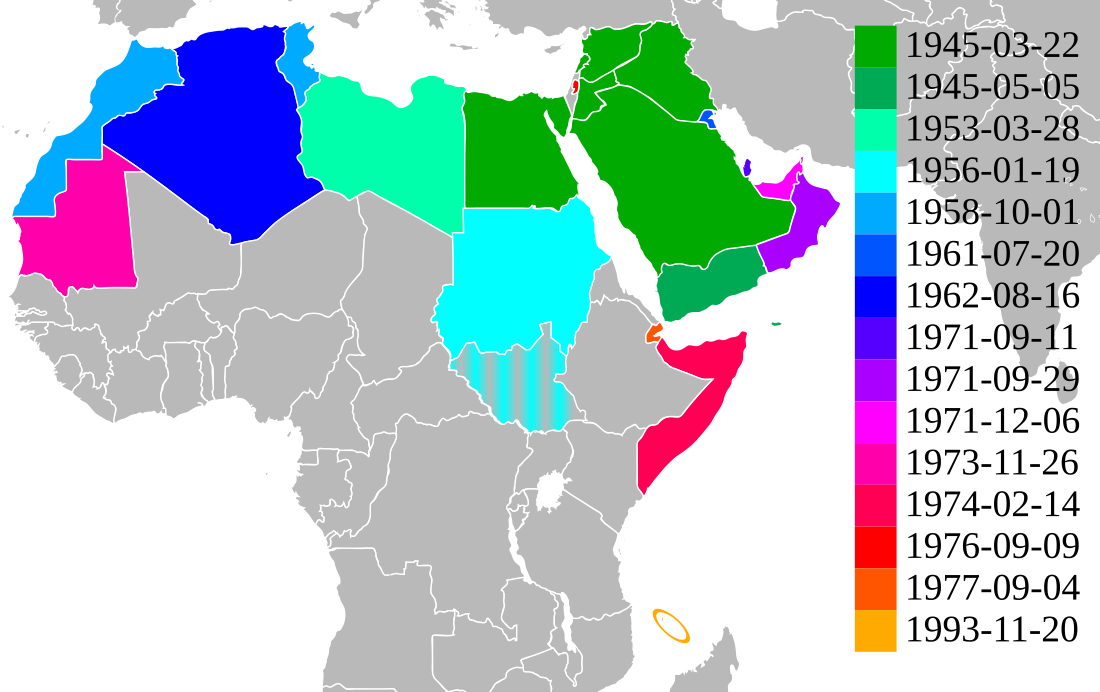 阿拉伯国家联盟成员国