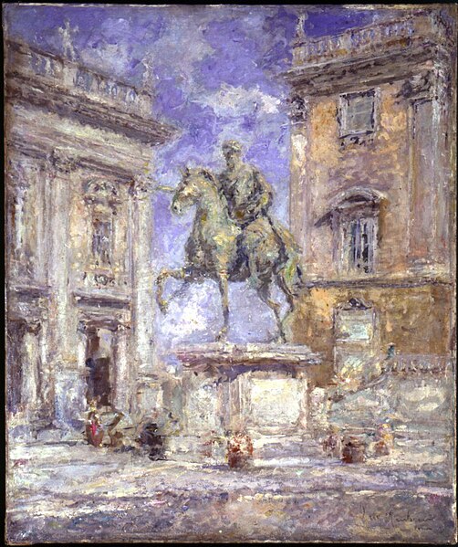 File:Artgate Fondazione Cariplo - Mantovani Luigi, Il Campidoglio.jpg