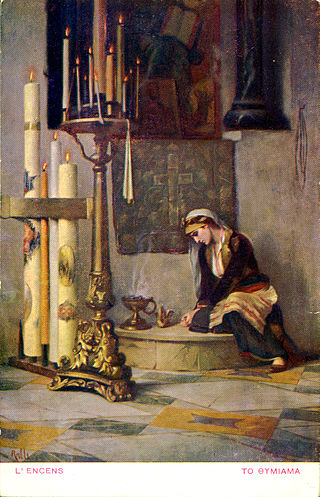 <span class="mw-page-title-main">Thymiaterion</span> Type of incense burner