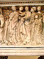 Baboccio da Piperno, Monumento funebre di Margherita di Durazzo (dettaglio), 1412, Salerno, Duomo.