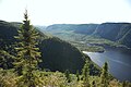 2 janvier 2013 Baie Éternité vue du cap Éternité, parc national du Fjord-du-Saguenay