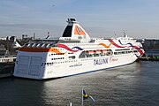 "Baltic Princess" of ferry operator Tallink.