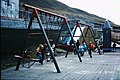 Kindergarten von Barentsburg im Sommer 1989